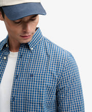 Load image into Gallery viewer, Superdry Blue Check Shirt M4011196A L9I