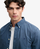 Superdry Slate Blue Shirt M4011194A L8B