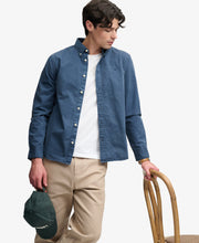 Load image into Gallery viewer, Superdry Slate Blue Shirt M4011194A L8B