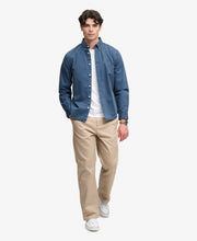 Load image into Gallery viewer, Superdry Slate Blue Shirt M4011194A L8B