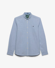 Load image into Gallery viewer, Superdry | Preppy Oxford Shirt in Azure Blue Stripe | M4011247A L8A