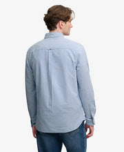 Load image into Gallery viewer, Superdry | Preppy Oxford Shirt in Azure Blue Stripe | M4011247A L8A