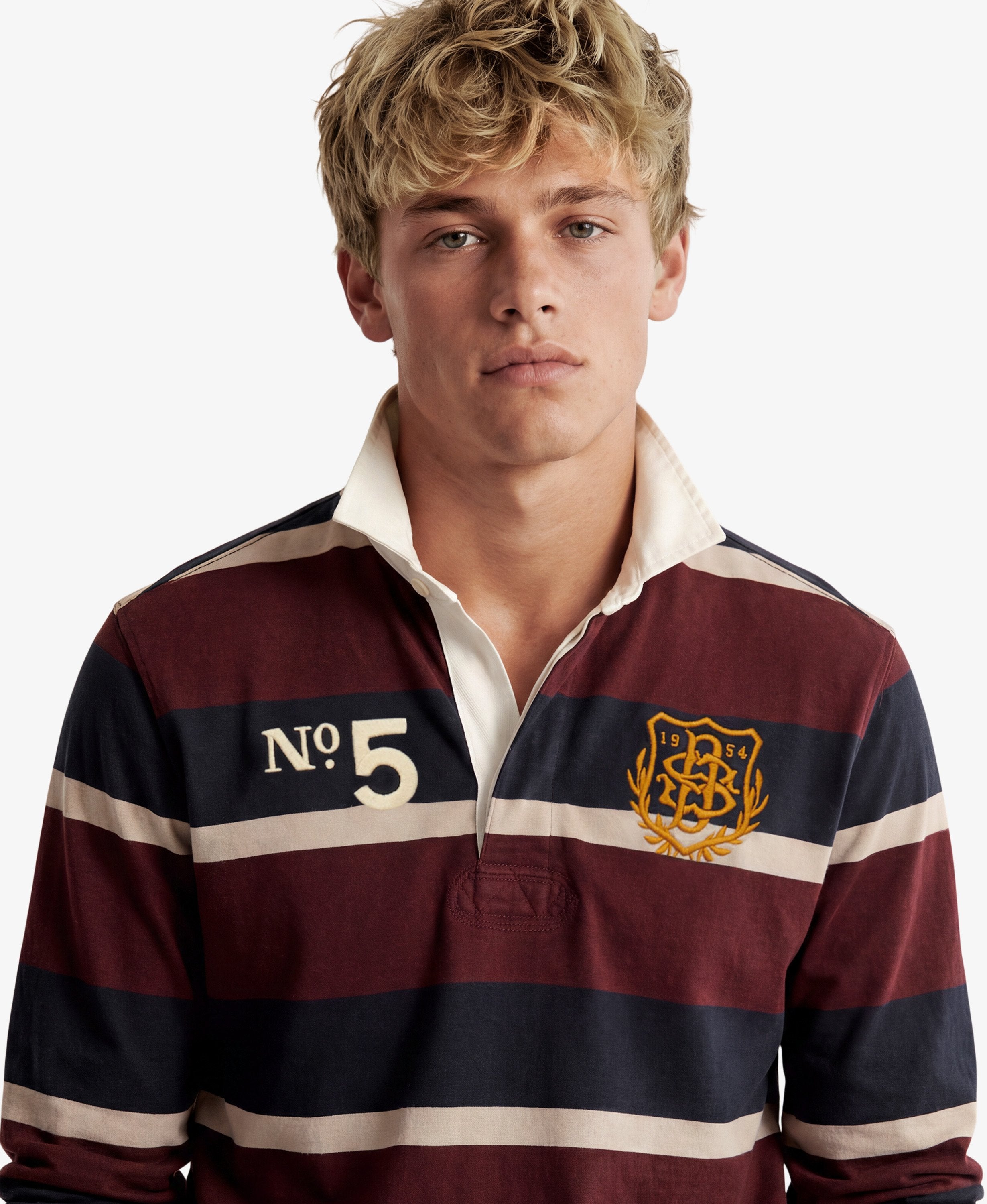 Superdry Burgundy Port Rugby M1110483A K1L