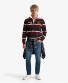Superdry Burgundy Port Rugby M1110483A K1L