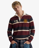 Superdry Burgundy Port Rugby M1110483A K1L