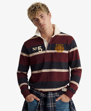 Load image into Gallery viewer, Superdry Burgundy Port Rugby M1110483A K1L