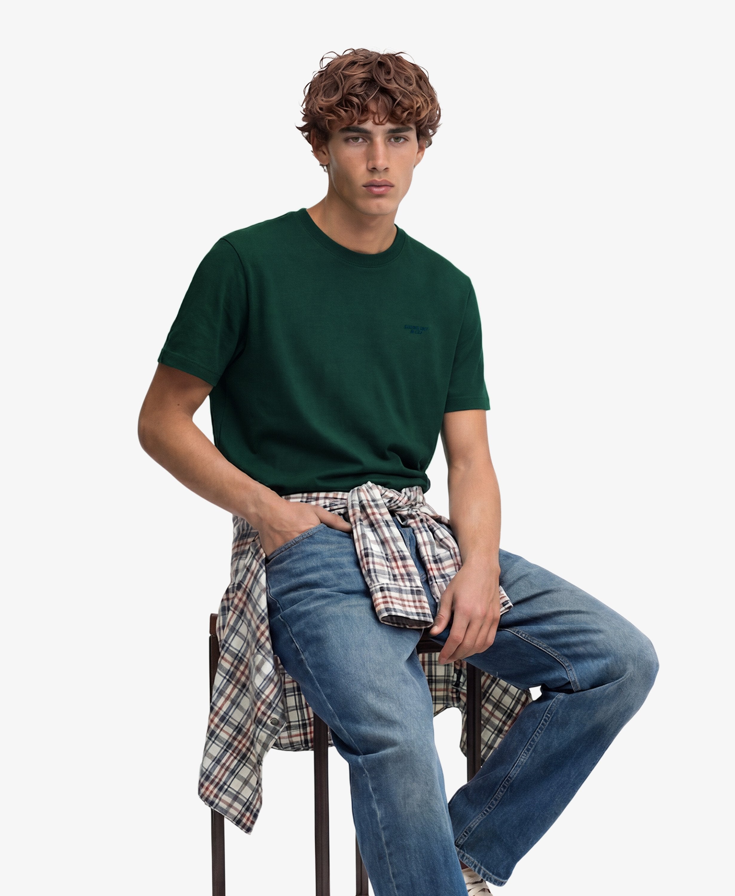 Superdry Green Marl Tee M1012474a OQP