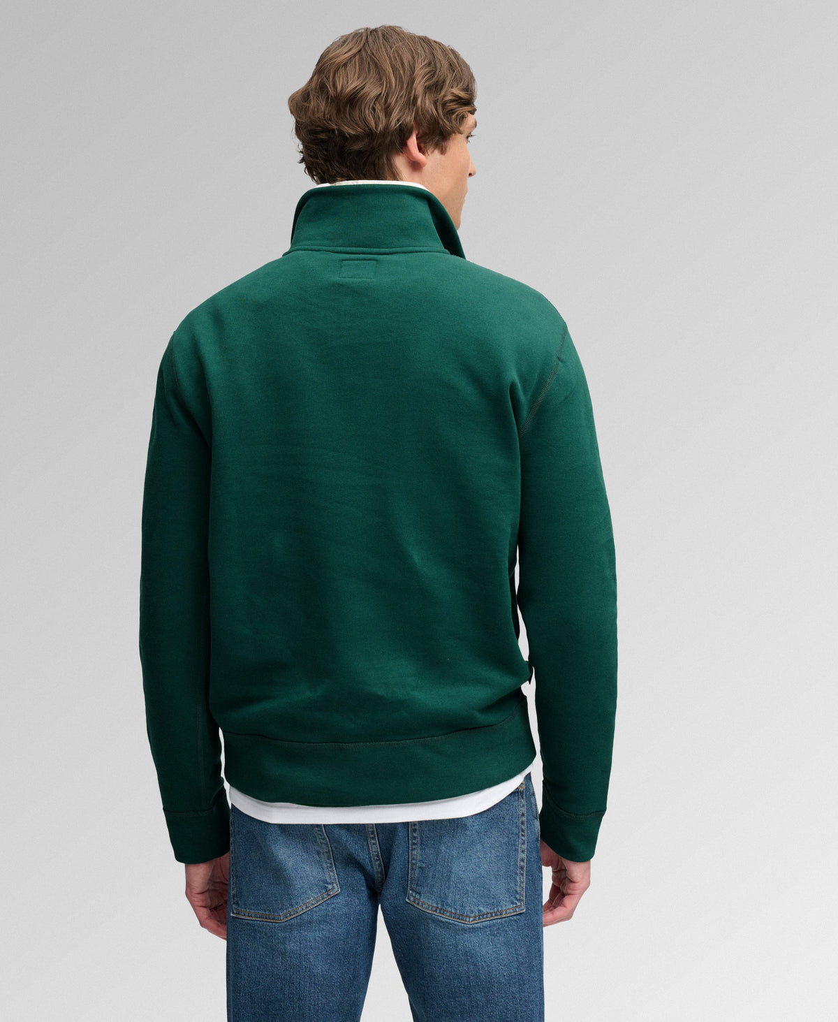 Superdry Green Zip Sweat M2014700A 7WG