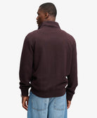 Superdry Burgundy Port Zip Sweat M2014700A M8F