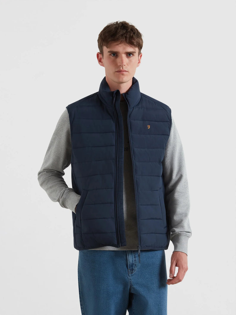 Farah Navy Gilet f4rff028 996