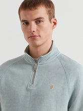 Load image into Gallery viewer, Farah Jim Green Zip Sweat F4KSB073 306
