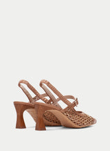 Load image into Gallery viewer, Hispanitas Heel Slingback Shoe in Almond RHV264671