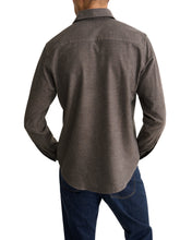 Load image into Gallery viewer, Eton Brown Soft Flannel Shirt 100015434 38