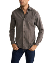 Load image into Gallery viewer, Eton Brown Soft Flannel Shirt 100015434 38