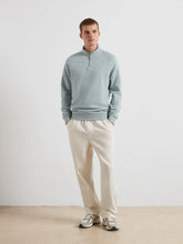 Load image into Gallery viewer, Farah Jim Green Zip Sweat F4KSB073 306