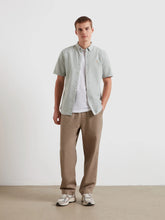 Load image into Gallery viewer, Farah Jade Green Brewer Short Sleeve Shirt F4WSB061 905
