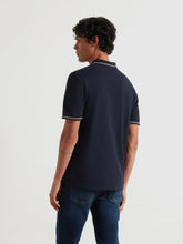 Load image into Gallery viewer, Farah Navy Tipped Polo f4kff000 412