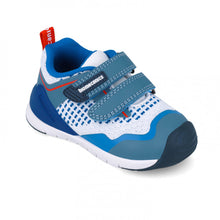 Load image into Gallery viewer, Biomecanics Boys Shoe Blue White 252131