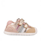 Biomecanics Beige Gold Girls Shoes 261131 F665