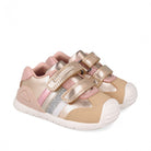 Biomecanics Beige Gold Girls Shoes 261131 F665