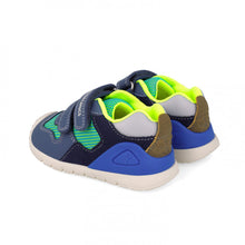 Load image into Gallery viewer, Biomecanics Boys Shoe in Petrol Blue, Green Navy 252120