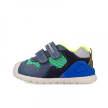 Load image into Gallery viewer, Biomecanics Boys Shoe in Petrol Blue, Green Navy 252120