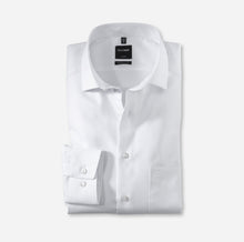 Load image into Gallery viewer, Olymp 0745-64 00 | White Shirt with Weave in Fabric in Modern Fit