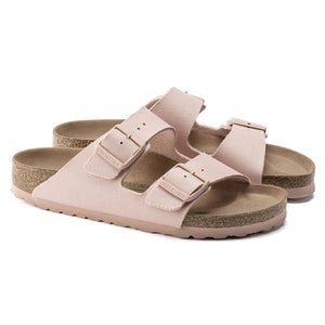 Birkenstock Arizona Vegan | Textile Sandals in Pink