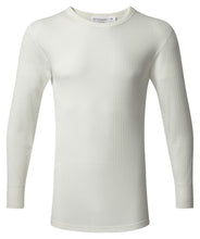 Load image into Gallery viewer, Vedoneire 1856 | Thermal Long Sleeve Vest in Cream/White