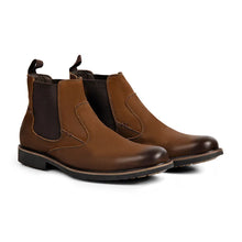 Load image into Gallery viewer, Anatomic Gel Garibaldi | Nubuck Leather Chelsea Boots in Cognac