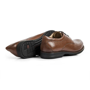 Anatomic Gel New Recife | Extra Wide H Fit Shoes in Cedar Brown with Padded Ankle Supports