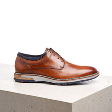 Load image into Gallery viewer, Lloyd Garcia | Smooth Leather Dressy Casual Shoes in Cognac