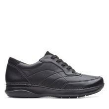 Load image into Gallery viewer, Clarks Appley Tie | Black Leather Lace Up Shoes