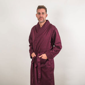 Somaz SW15 Gown | Men's Mid-Weight Cotton Dressing Gown