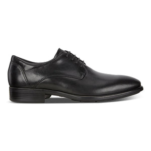Ecco 512734 01001 | Citytray Leather Dress Shoe in Black