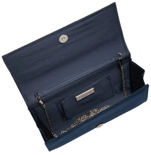 Load image into Gallery viewer, Lotus Amy | Clutch Bag in Navy