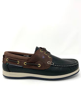 Load image into Gallery viewer, Commodore XLT Deck Shoe - Navy/Brown