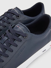 Load image into Gallery viewer, Tommy Hilfiger FM0FM04314 DW5 | Leather Trainers in Navy with White Sole