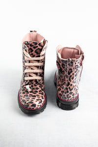 489771 Pablosky Pink Animal Print Boots for sale online ireland
