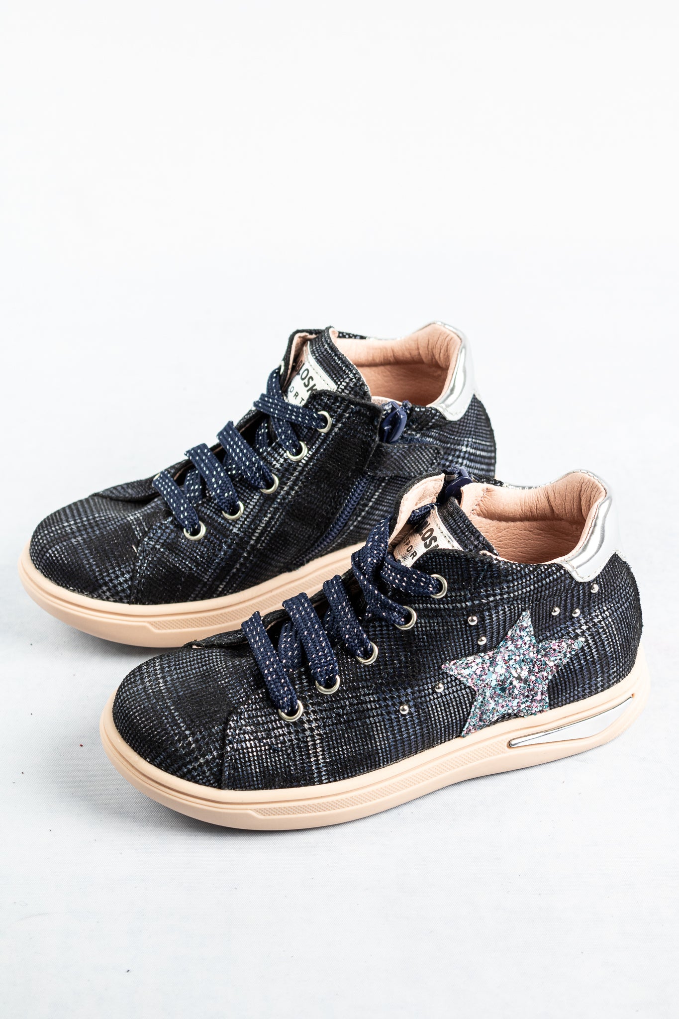 490440 Pablosky Navy Glitter Boots for sale online ireland