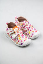 Load image into Gallery viewer, Biomecanics Girls Double Velcro Shoe in White Print 212210 for sale online Ireland 