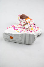 Load image into Gallery viewer, Biomecanics Girls Double Velcro Shoe in White Print 212210 for sale online Ireland 