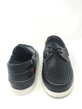 Snug | Navy Martha Deck School Shoe