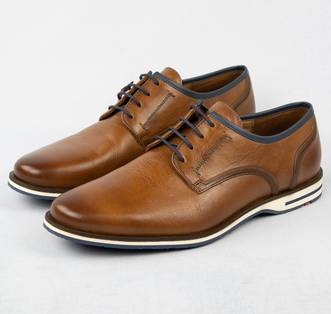 Lloyd Detroit Leather Shoe in Cognac for sale online Ireland 