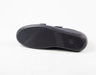 Ecco Double Velcro Strap Leather Shoes in Navy Marine 206513