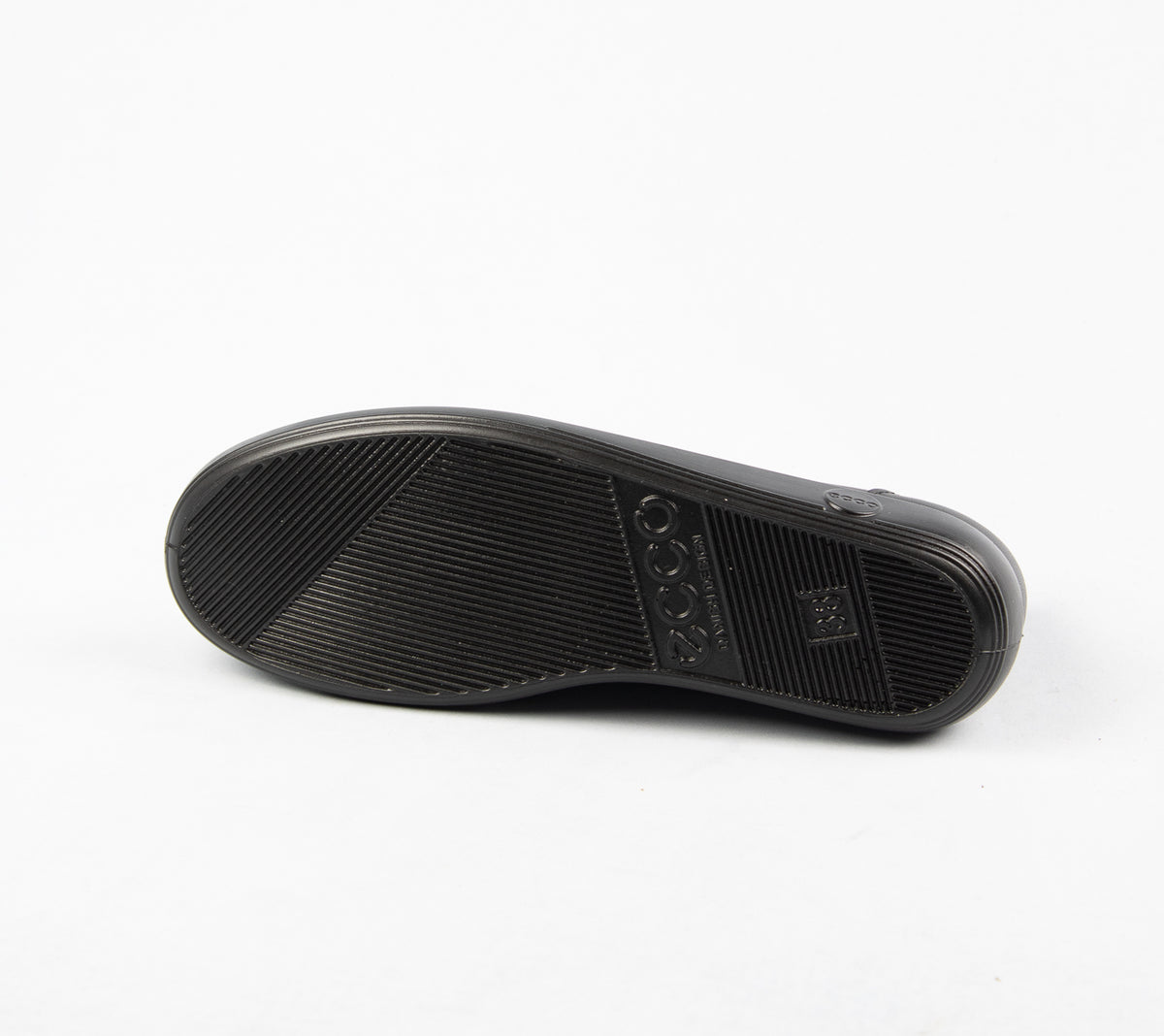 Ecco Lace Up Leather Shoes in Black 206503