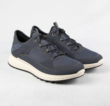 Load image into Gallery viewer, Ecco Exostride Gortex Shoes in Navy 835334