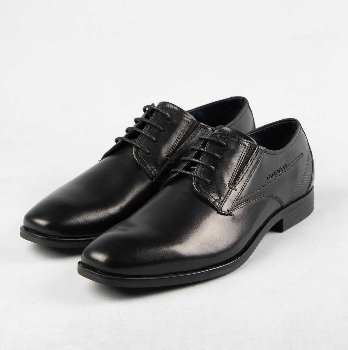 Bugatti 311-19608-1000 Black Comfort Wide Formal Shoe – Donnellans