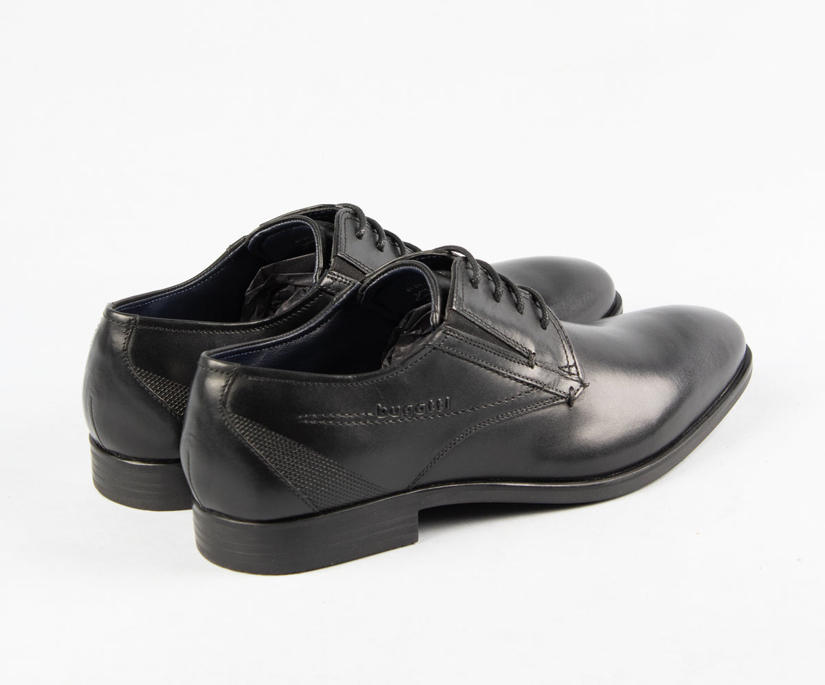 Bugatti Black Comfort Wide Formal Shoe 311-19608-1000