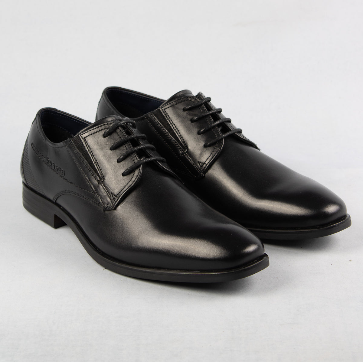 Bugatti Black Comfort Wide Formal Shoe 311-19608-1000